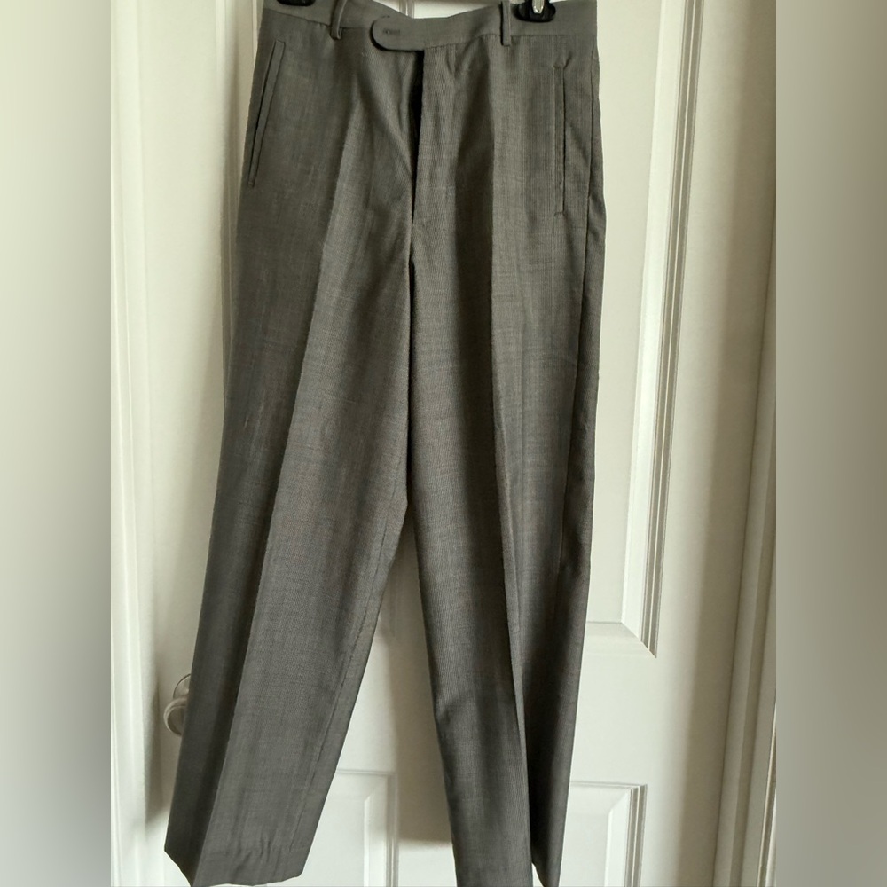 Italian made Charcoal Tailored Pants